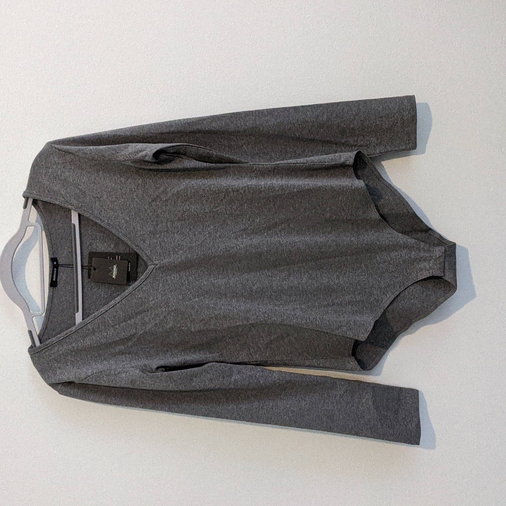 Mangdiup Gray long sleeve T-Shirt Onsie
